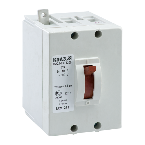 Выключатель автоматический ВА21-29Т-120010-25А-6Iн-600DC-У3-КЭАЗ Выключатель автоматический ВА21-29Т-120010-25А-6Iн-600DC-У3-КЭАЗ