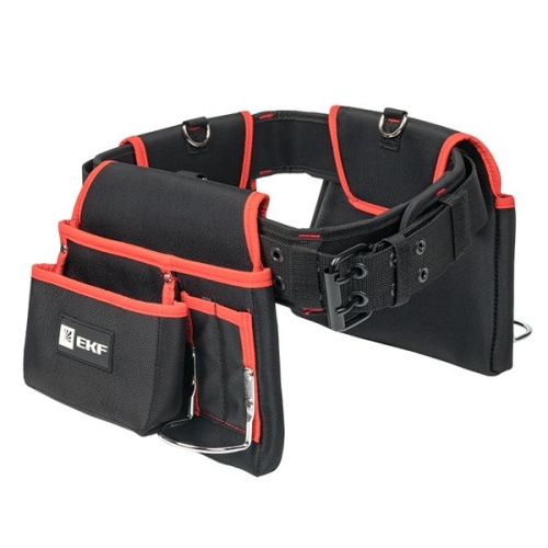 Сумка-пояс двухсекционная усиленная с двухшпеньковым ремнем С-12 EKF Professional Сумка-пояс двухсекционная усиленная с двухшпеньковым ремнем С-12 EKF Professional