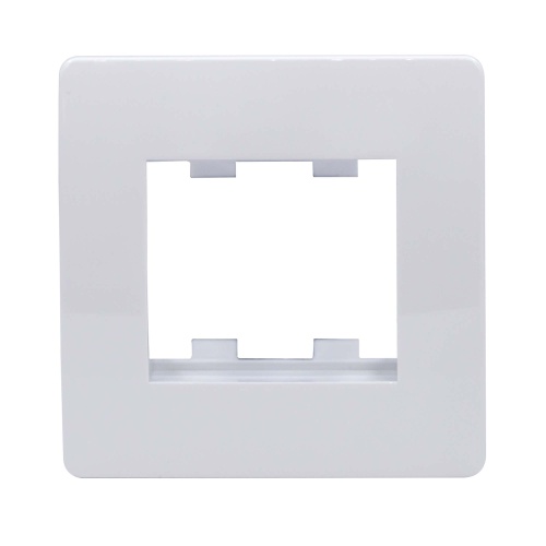 Каркас в сборе с рамкой под 2 модуля VIVA (для монтажа ЭУИ в коробки код 10123) (упак. 14 шт)