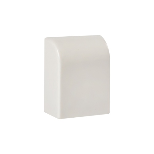 Заглушка (15х10) (4 шт) белая EKF-Plast