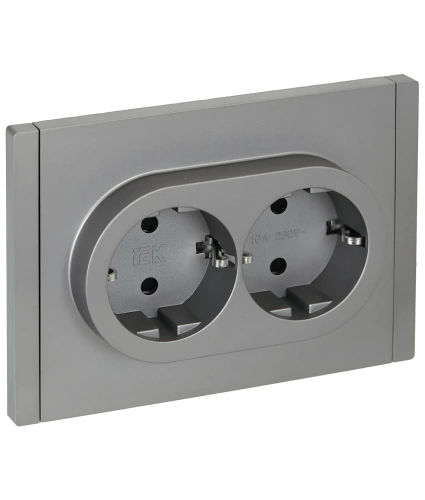 FORTE&PIANO Роз. 2-я с з/к з/ш б/к 16А FP523 ст. IEK FORTE&PIANO Роз. 2-я с з/к з/ш б/к 16А FP523 ст. IEK