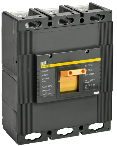 ВА88-40 3Р 630А 35кА (упак.1 шт./2) ИЭК ВА88-40 3Р 630А 35кА (упак.1 шт./2) ИЭК