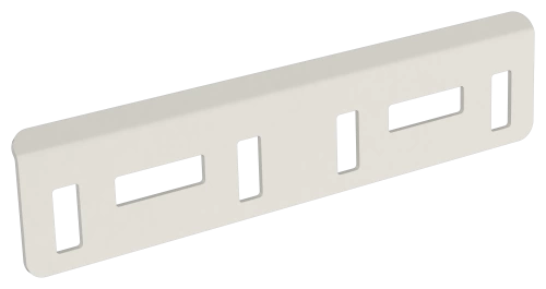 Пластина соединительная 50мм RAL 9016 IEK