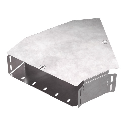 Угол горизонтальный 45 градусов с крышкой Стандарт 300х100 Промрукав