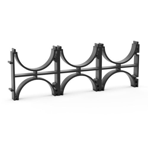 Кластер тройной, двухсторонний для двустенных труб д110 Промрукав Кластер тройной, двухсторонний для двустенных труб д110 Промрукав