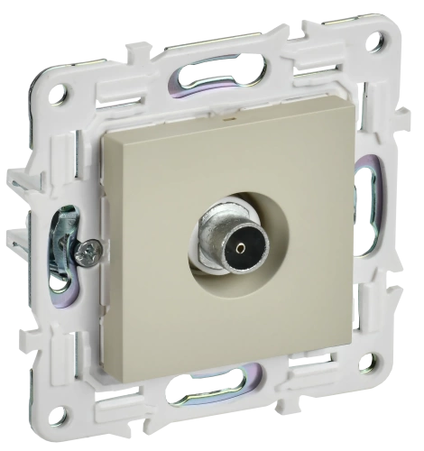 SKANDY Роз. TV оконечная SK-A12B беж. IEK SKANDY Роз. TV оконечная SK-A12B беж. IEK