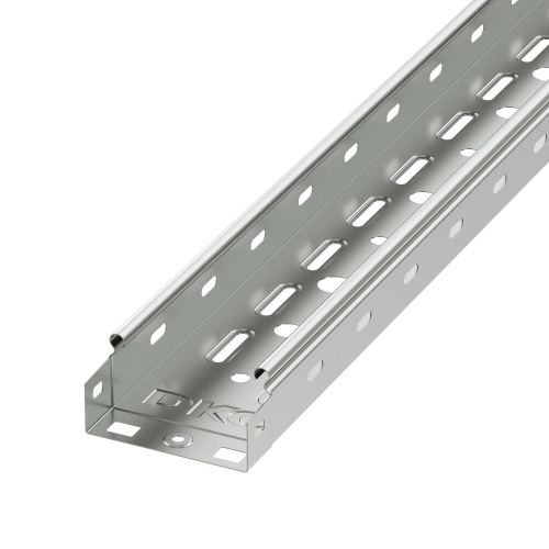 Лоток перфорированный 100х50 L2000, горячеоцинкованный (упак. 16 м) Лоток перфорированный 100х50 L2000, горячеоцинкованный (упак. 16 м)