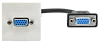 PRIMER РКМ-10-20-П Розетка VGA M/M (1 мод.) бел. IEK