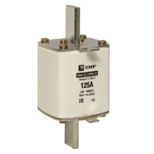 Плавкая вставка ППН-37 400/125А габарит 2 EKF