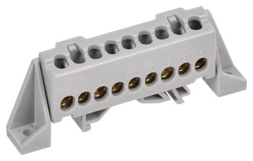 TEKFOR Шина L "фаза" в комб. изол. "Стойка" 6х9-7-Ср IEK TEKFOR Шина L "фаза" в комб. изол. "Стойка" 6х9-7-Ср IEK