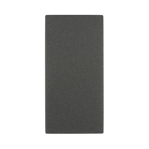 Заглушка 45х22,5мм (черный бархат) LK45