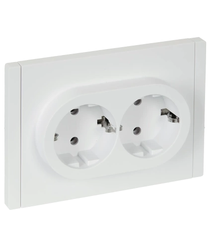 FORTE&PIANO Роз. 2-я с з/к без з/ш б/к 16А FP224 бел. IEK FORTE&PIANO Роз. 2-я с з/к без з/ш б/к 16А FP224 бел. IEK