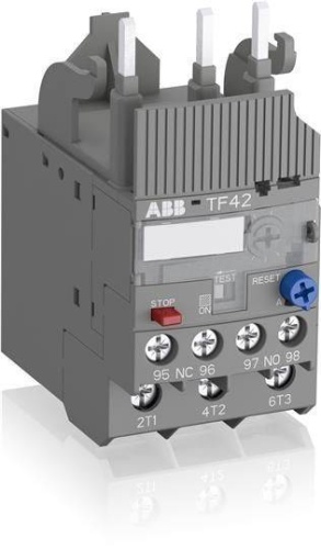 Реле перегрузки тепловое TF42-7.6 диапазон уставки 5,70…7,60А для контакторов AF09-AF38