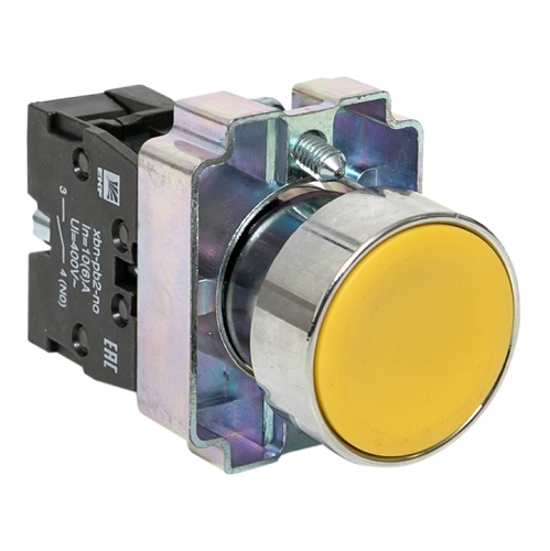 Кнопка BA51 желтая NO EKF PROxima Кнопка BA51 желтая NO EKF PROxima
